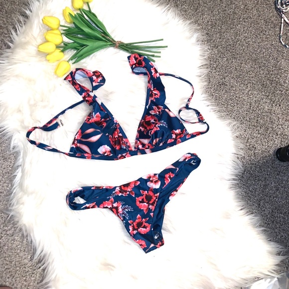 Other - Floral Tropical Bikini Set